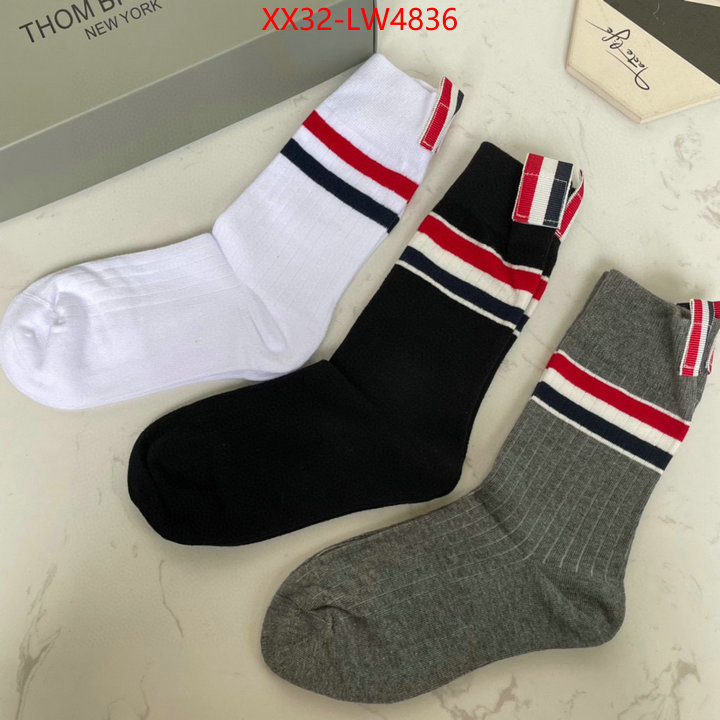 Sock-Thom Browne,high quality aaaaa replica , ID: LW4836,$: 32USD