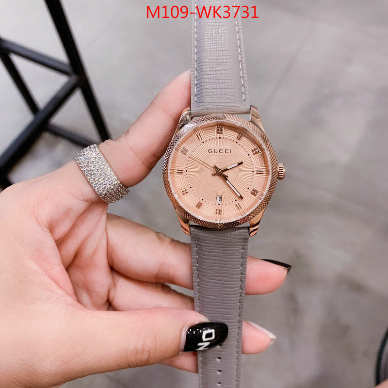 Watch(4A)-Gucci,top designer replica , ID: WK3731,$:109USD