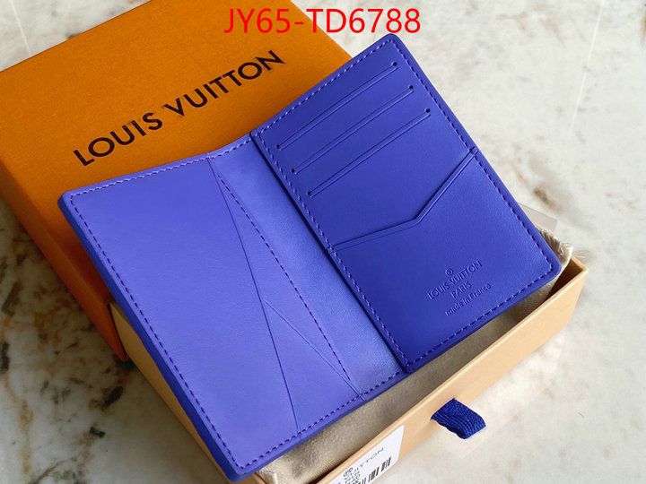 LV Bags(TOP)-Wallet,ID: TD6788,$: 65USD