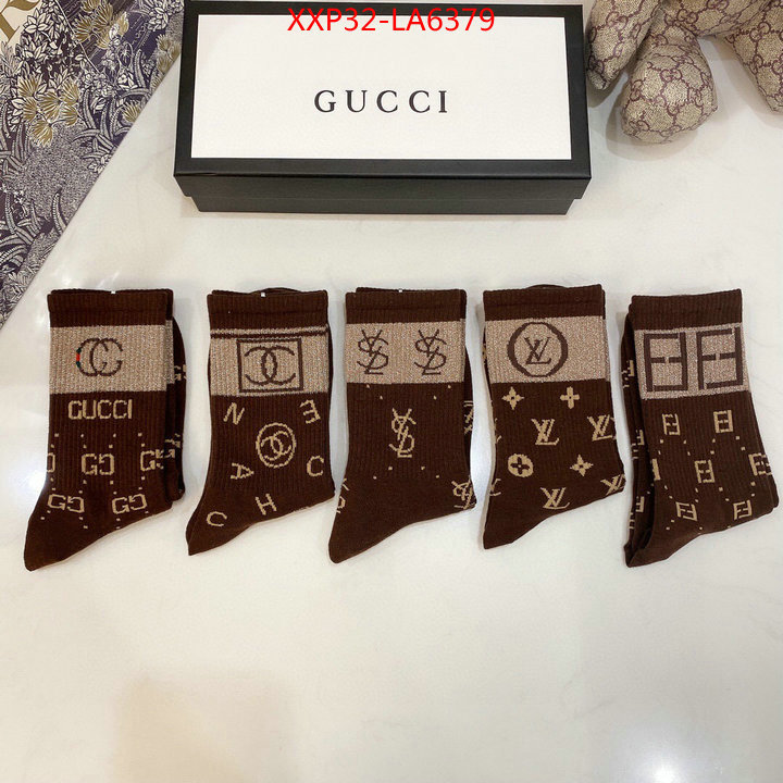 Sock-Gucci,at cheap price , ID: LA6379,$: 32USD