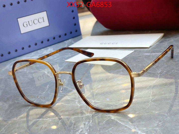 Glasses-Gucci,replica aaaaa+ designer , ID: GA6853,$: 52USD