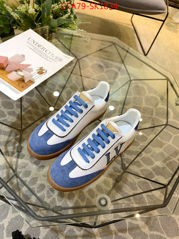 Women Shoes-LV,cheap high quality replica , ID: SK1834,$:79USD