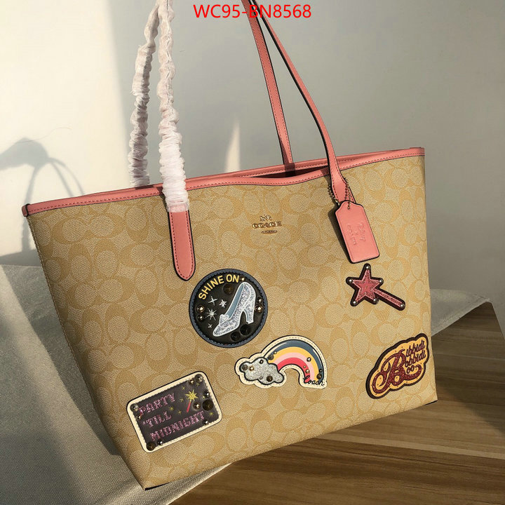 Coach Bags(4A)-Tote-,online china ,ID: BN8568,$: 95USD
