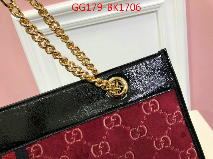 Gucci Bags(4A)-Handbag-,replica aaaaa designer ,ID: BK1706,$:179USD