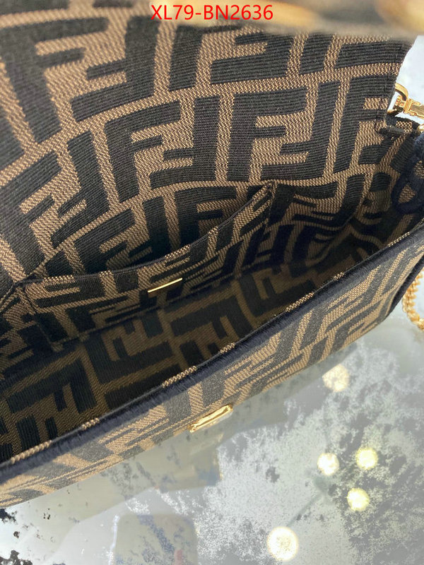 Fendi Bags(4A)-Baguette-,where can i buy the best 1:1 original ,ID: BN2636,$: 79USD