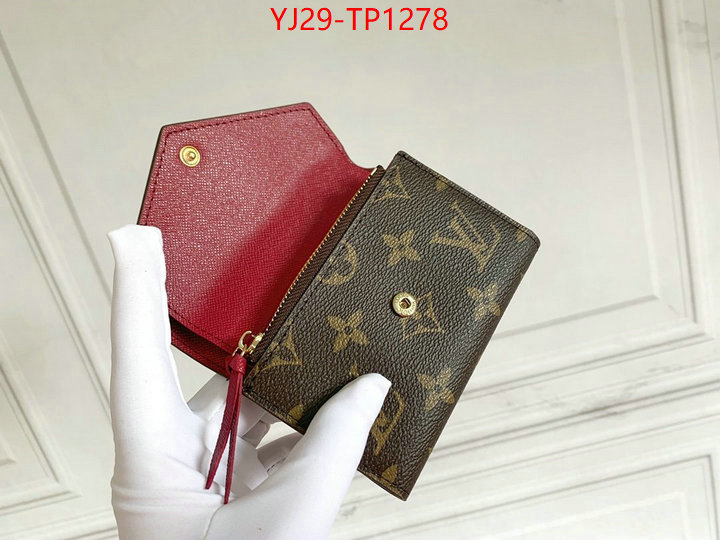 LV Bags(4A)-Wallet,ID: TP1278,$: 29USD