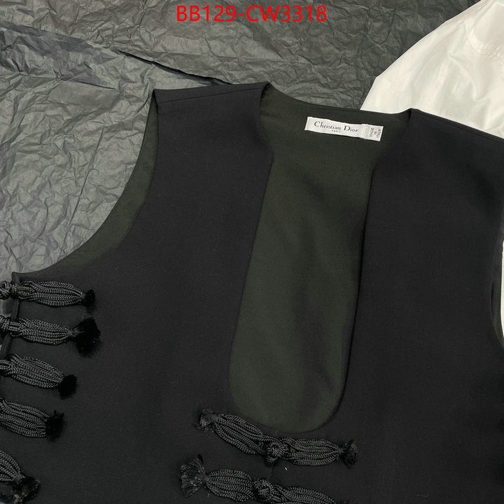 Clothing-Dior,replica how can you , ID: CW3318,$: 129USD