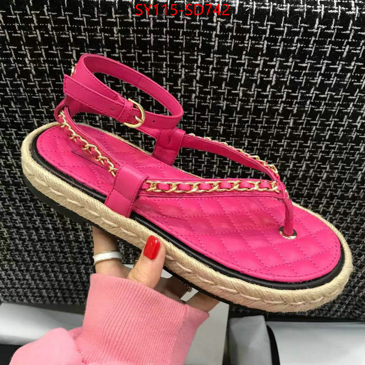 Women Shoes-Chanel,where quality designer replica , ID: SD742,$: 115USD