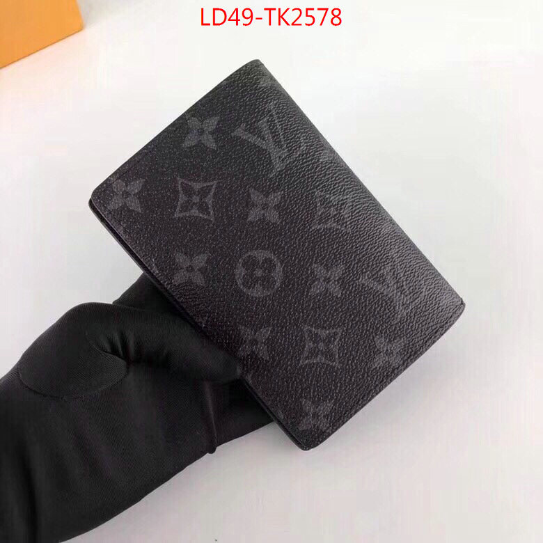 LV Bags(TOP)-Wallet,ID: TK2578,$:49USD