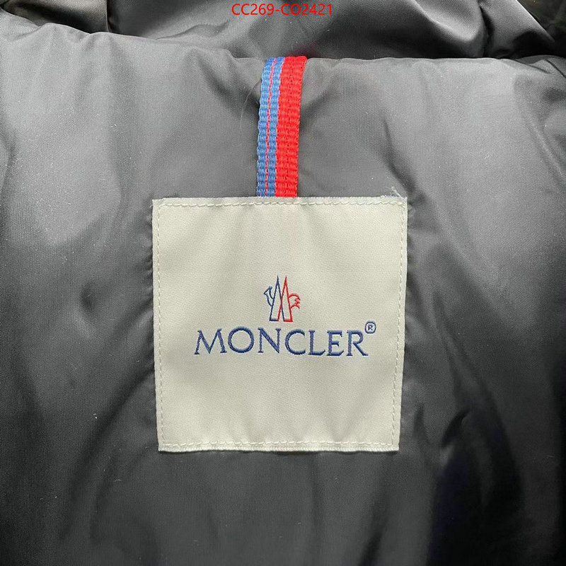 Down jacket Women-Moncler,aaaaa customize , ID: CO2421,$: 269USD