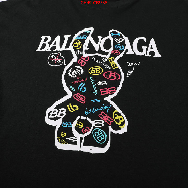 Clothing-Balenciaga,7 star replica , ID: CE2538,$: 49USD