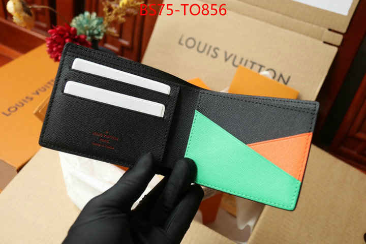 LV Bags(TOP)-Wallet,ID: TO856,$: 75USD