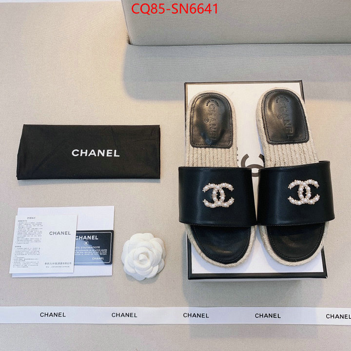 Women Shoes-Chanel,buy best quality replica , ID: SN6641,$: 85USD