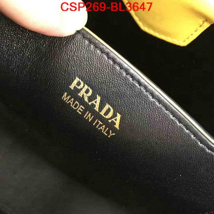 Prada Bags(TOP)-Diagonal-,ID: BL3647,$: 269USD