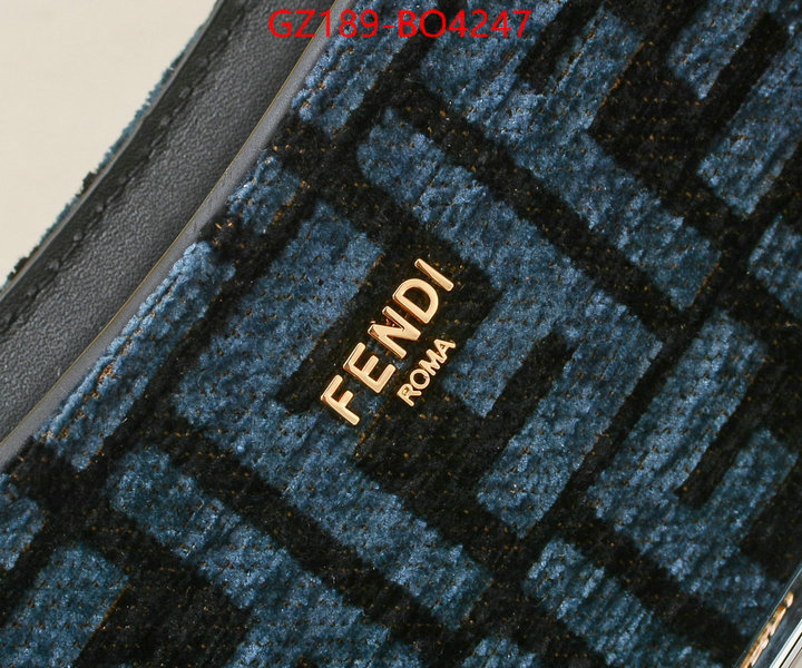 Fendi Bags(TOP)-Handbag-,replica us ,ID: BO4247,$: 189USD