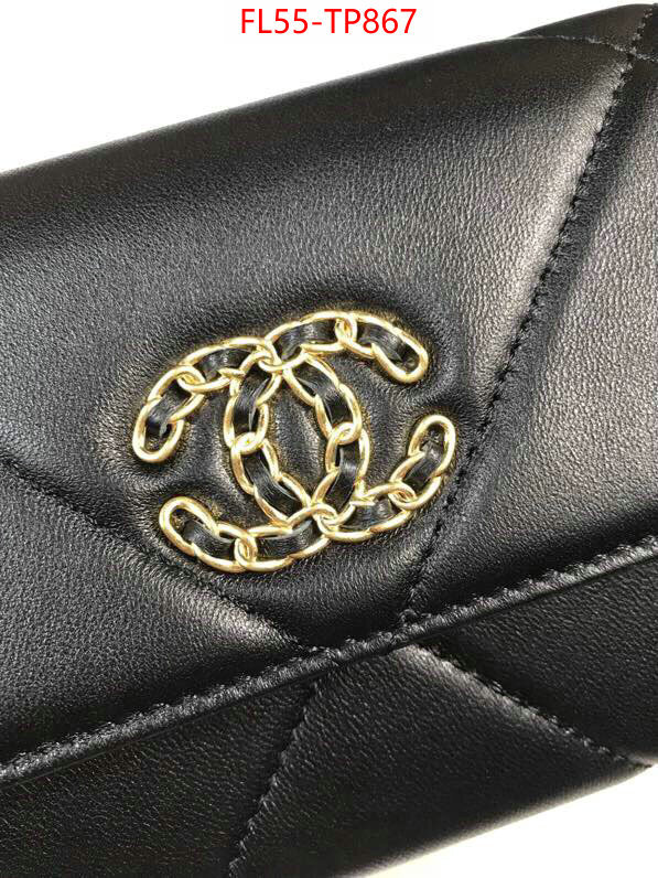 Chanel Bags(4A)-Wallet-,ID: TP867,$: 55USD