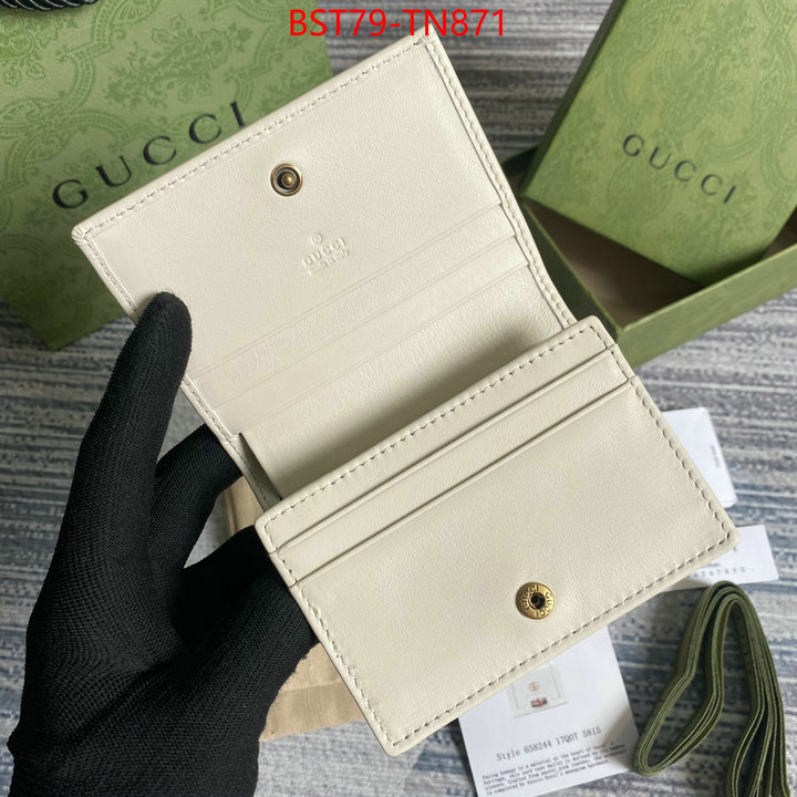 Gucci Bags(TOP)-Wallet-,ID: TN871,$: 79USD