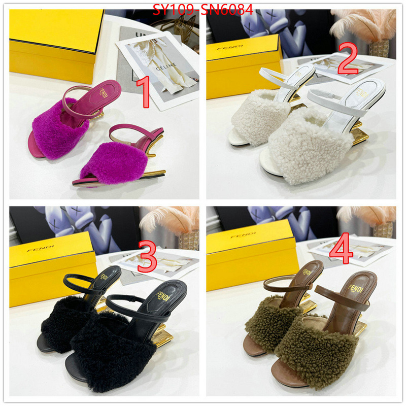 Women Shoes-Fendi,replica how can you , ID: SN6084,$: 109USD