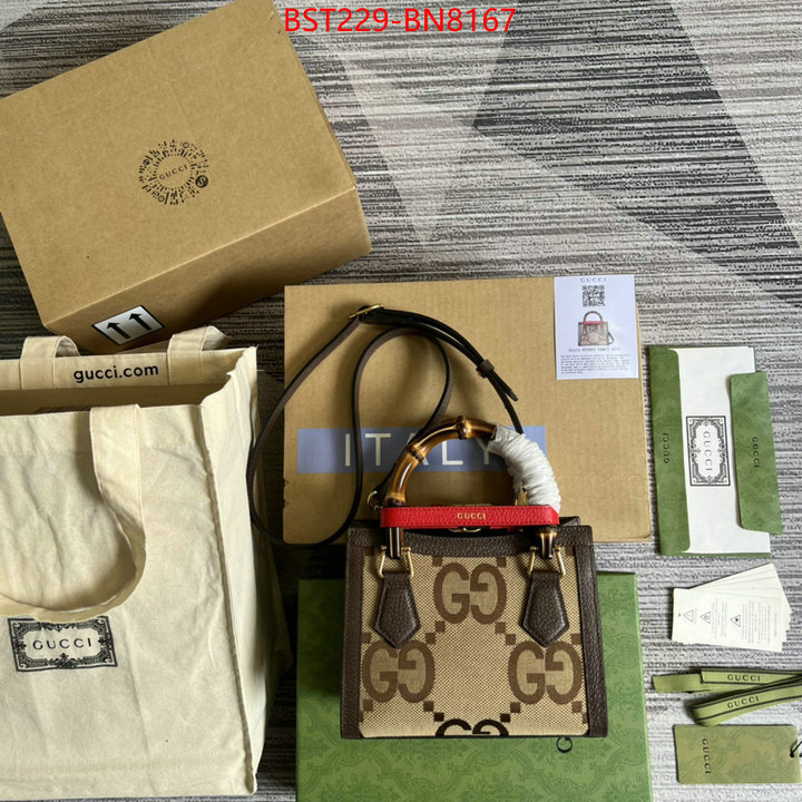 Gucci Bags(TOP)-Diana-Bamboo-,top brands like ,ID: BN8167,$: 229USD