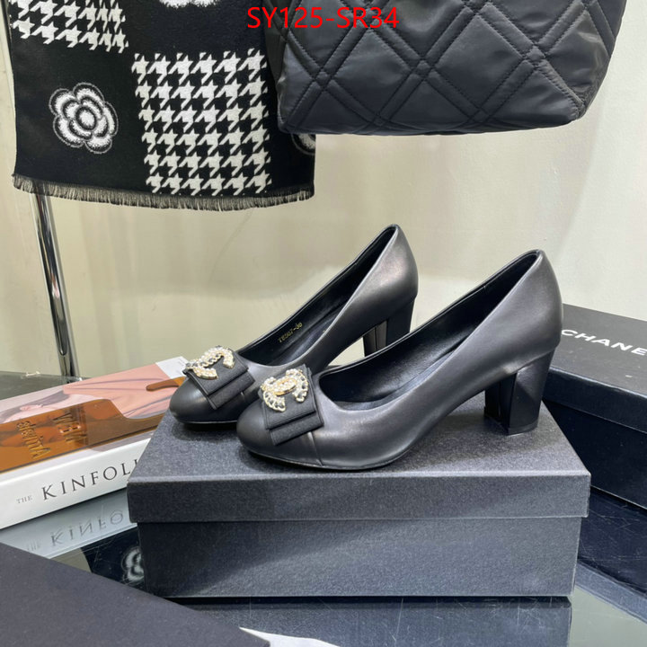 Women Shoes-Chanel,outlet 1:1 replica , ID: SR34,$: 125USD