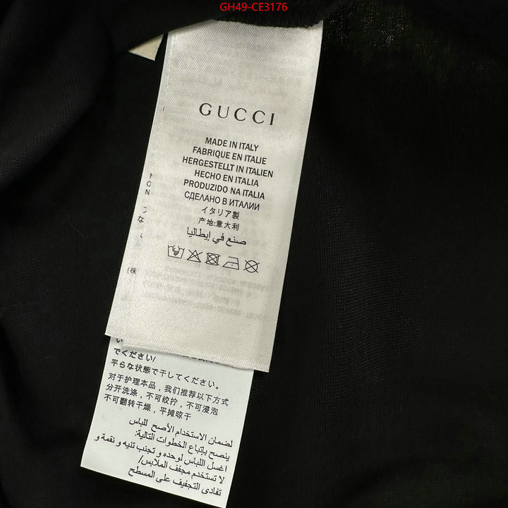 Clothing-Gucci,buy online , ID: CE3176,$: 49USD