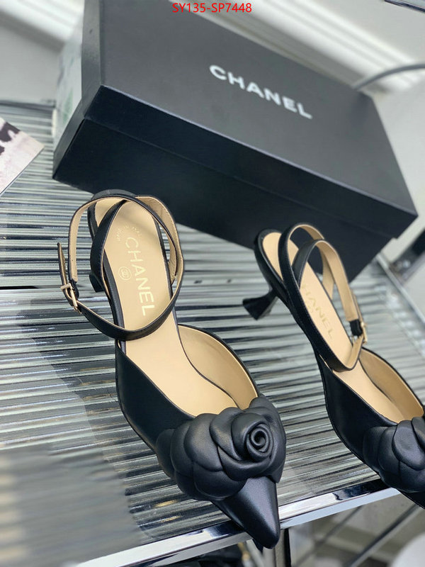 Women Shoes-Chanel,high quality , ID: SP7448,$: 135USD