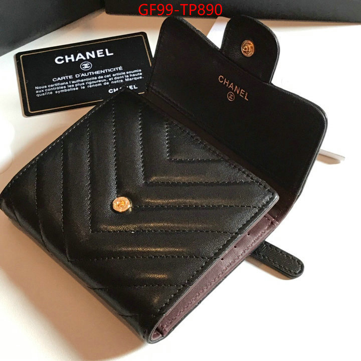 Chanel Bags(TOP)-Wallet-,ID: TP890,$: 99USD