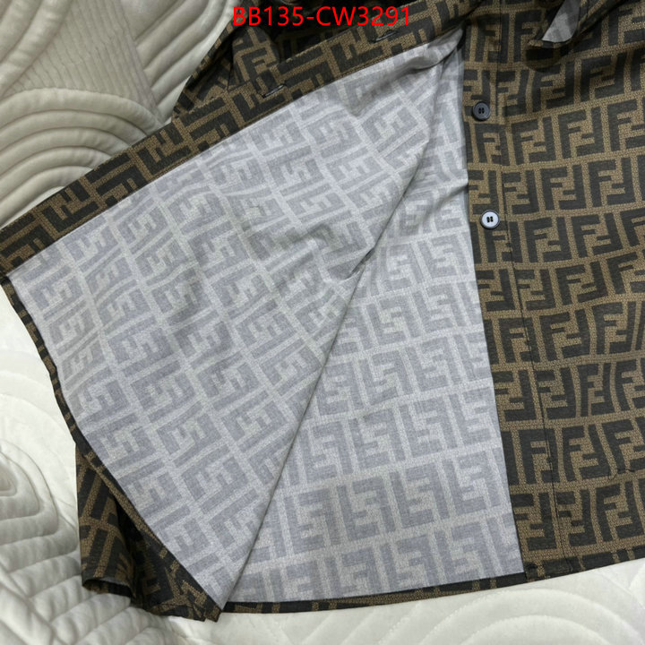 Clothing-Fendi,luxury cheap , ID: CW3291,$: 135USD