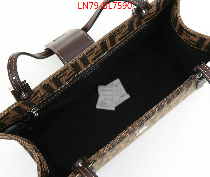 Fendi Bags(4A)-Baguette-,designer high replica ,ID: BL7590,$: 79USD