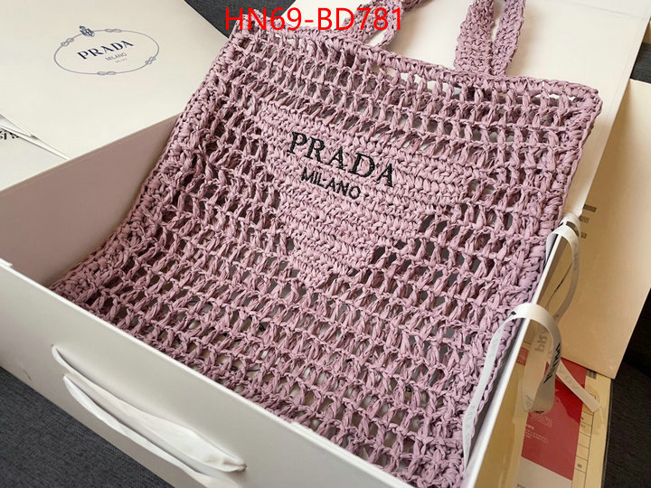 Prada Bags(4A)-Handbag-,we curate the best ,ID: BD781,$: 69USD