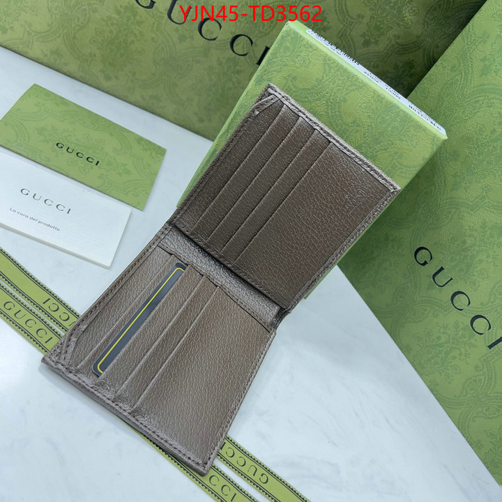 Gucci Bags(4A)-Wallet-,copy aaaaa ,ID: TD3562,$: 45USD