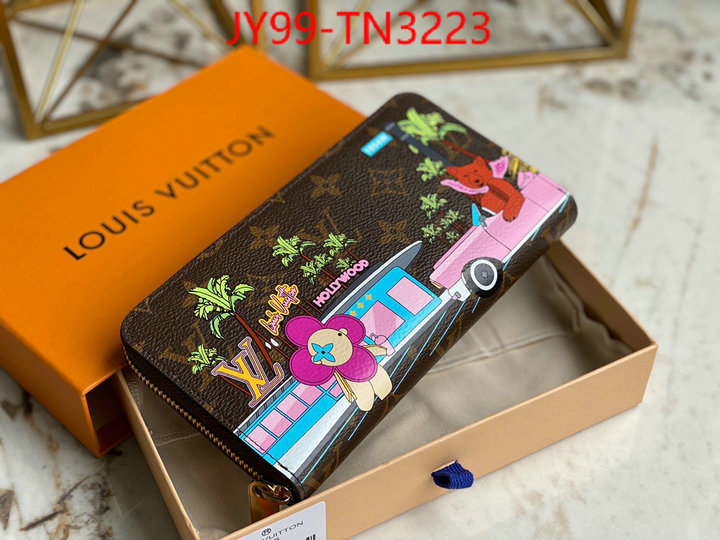 LV Bags(TOP)-Wallet,ID: TN3223,$: 99USD