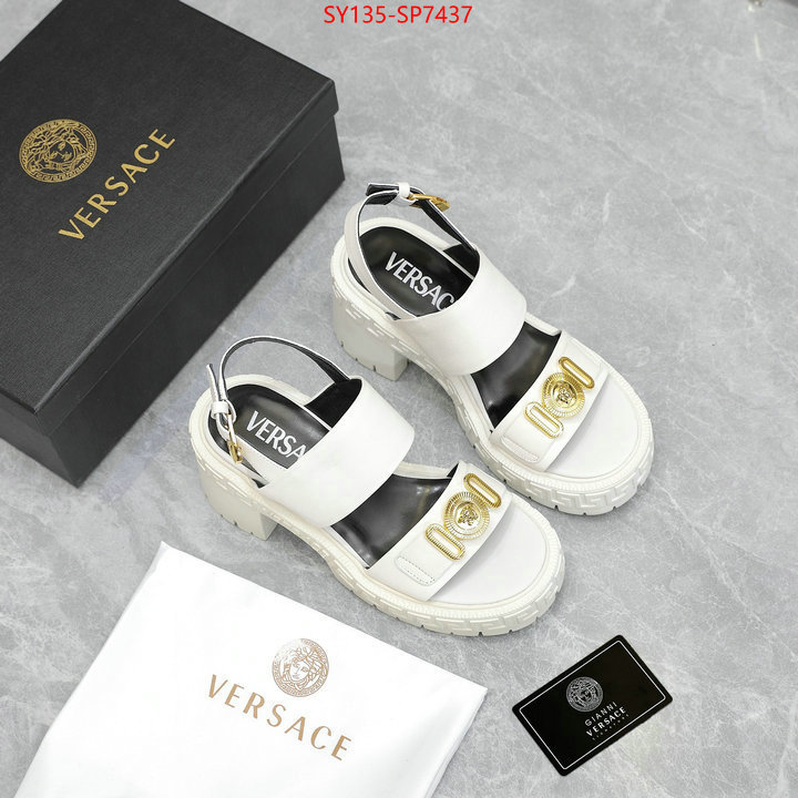 Women Shoes-Versace,fake designer , ID: SP7437,$: 135USD