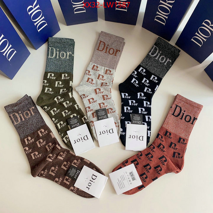 Sock-Dior,cheap replica , ID: LW1587,$: 32USD