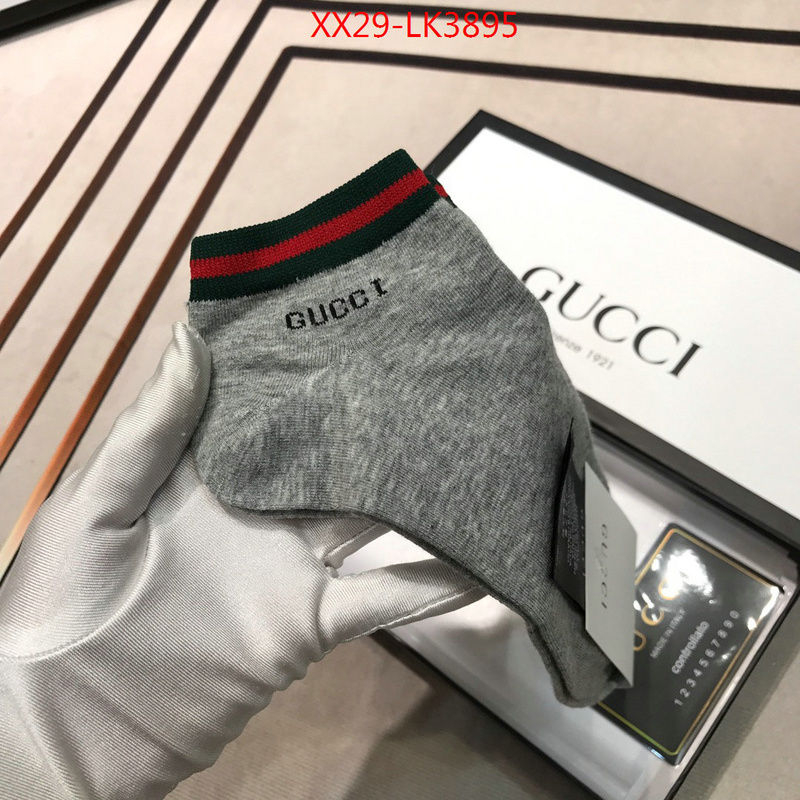 Sock-Gucci,the quality replica , ID: LK3895,$:29USD