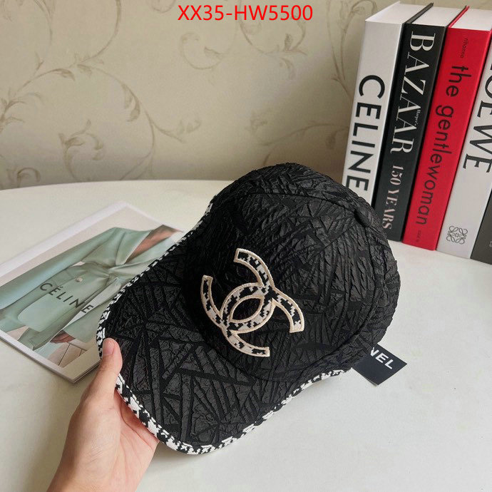 Cap (Hat)-Chanel,luxury shop , ID: HW5500,$: 35USD