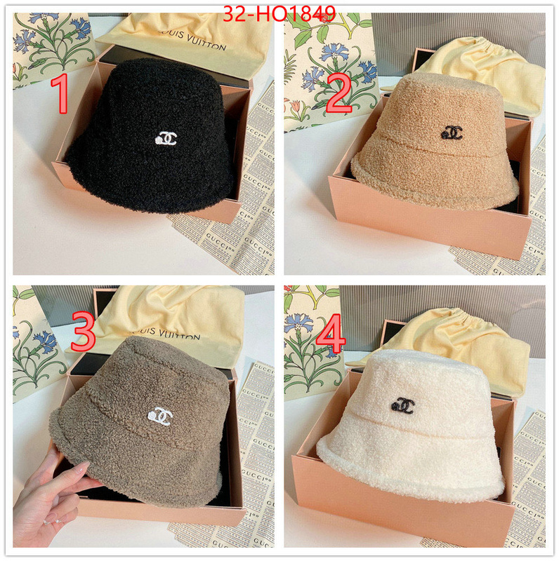 Cap (Hat)-Chanel,sell online luxury designer , ID: HO1849,$: 32USD