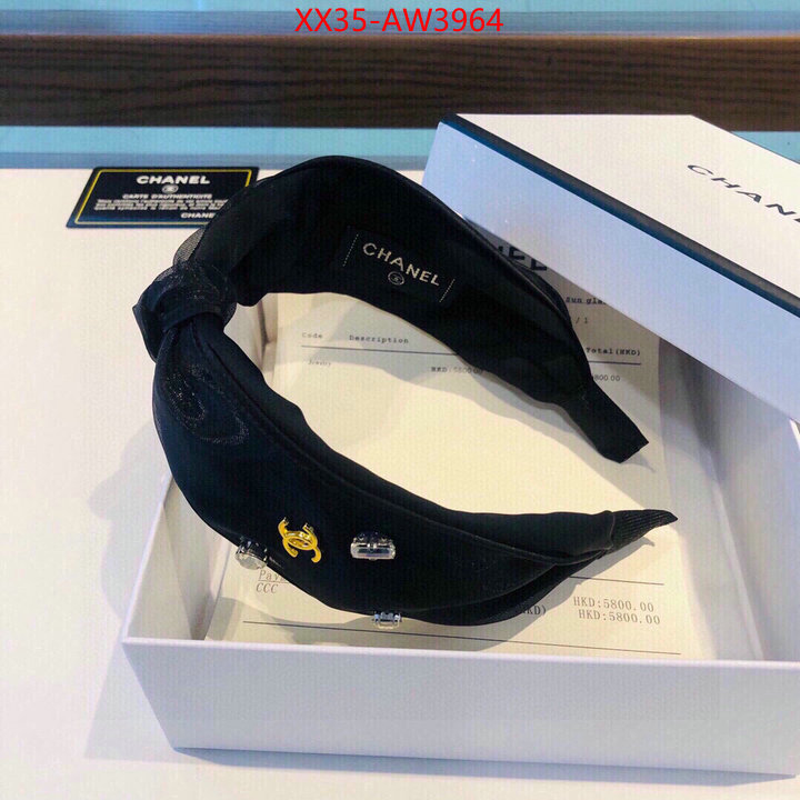 Hair band-Chanel,replica 1:1 high quality ,Code: AW3964,$: 35USD