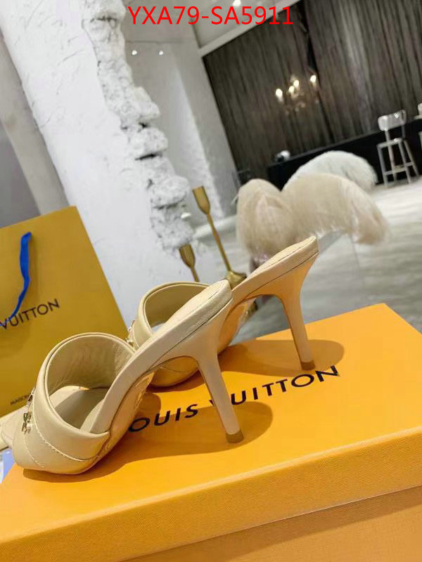 Women Shoes-LV,wholesale imitation designer replicas , ID: SA5911,$: 79USD