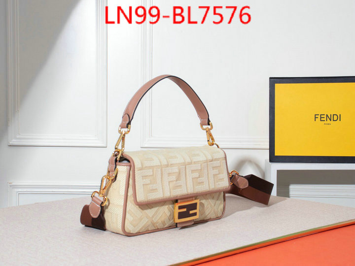 Fendi Bags(4A)-Baguette-,where to buy ,ID: BL7576,$: 99USD