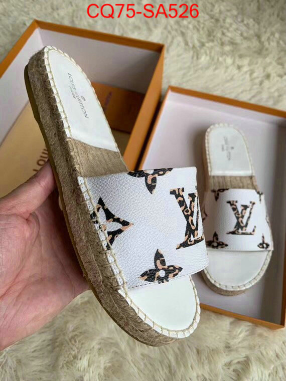 Women Shoes-LV,what 1:1 replica , ID:SA526,$:75USD