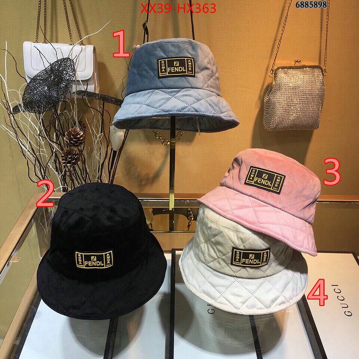 Cap (Hat)-Fendi,wholesale designer shop , ID: HX363,$: 39USD