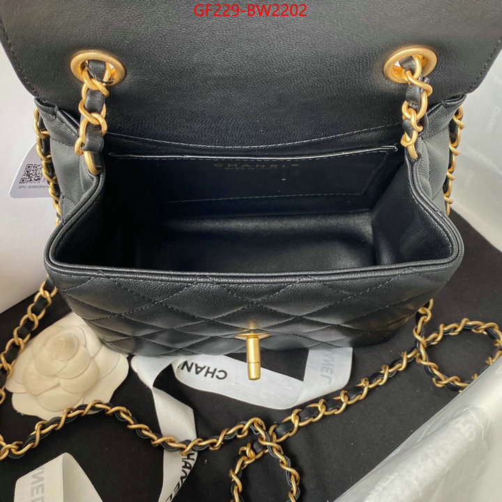 Chanel Bags(TOP)-Diagonal-,ID: BW2202,$: 229USD