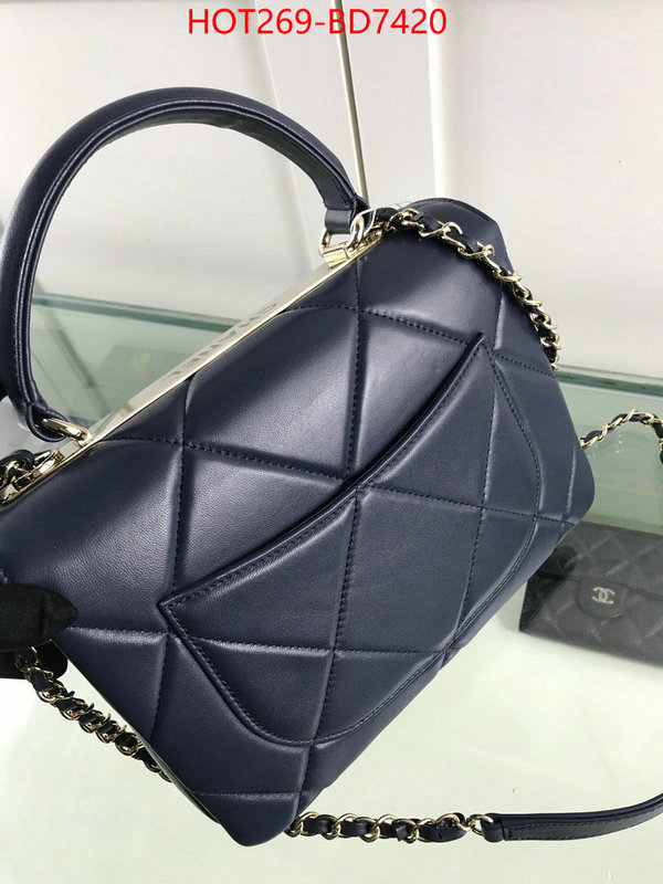 Chanel Bags(TOP)-Diagonal-,ID: BD7420,$: 269USD