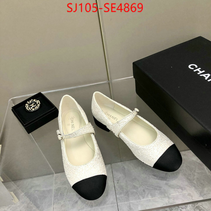 Women Shoes-Chanel,aaaaa quality replica , ID: SE4869,$: 105USD