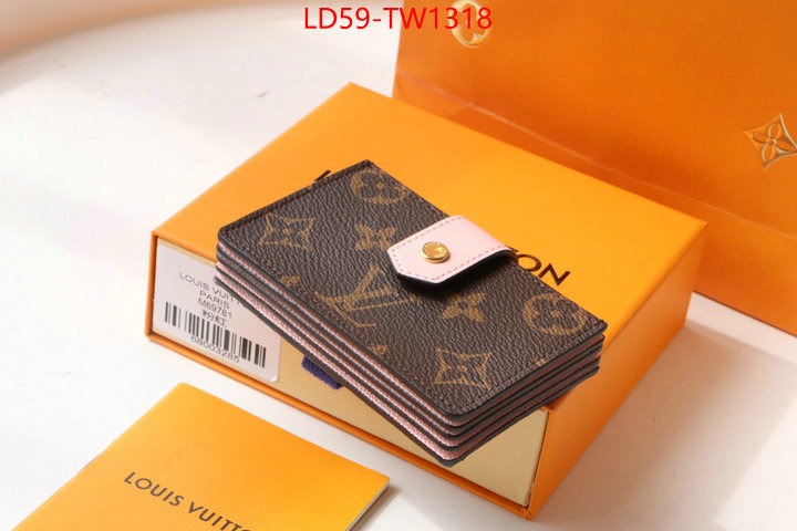 LV Bags(TOP)-Wallet,ID: TW1318,$: 59USD