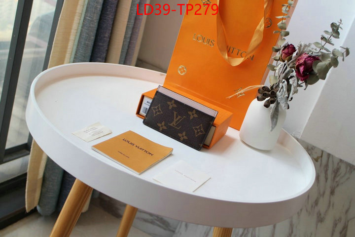 LV Bags(TOP)-Wallet,ID: TP279,$: 39USD