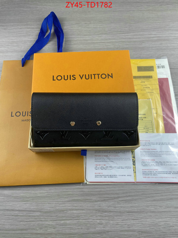 LV Bags(4A)-Wallet,ID: TD1782,$: 45USD