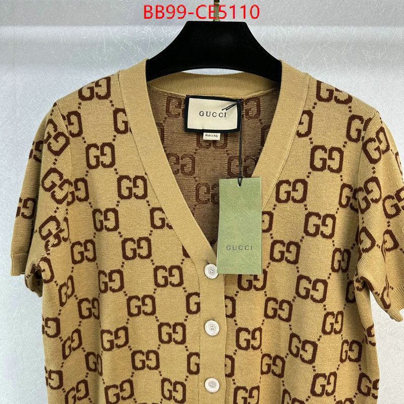 Clothing-Gucci,where could you find a great quality designer , ID: CE5110,$: 99USD