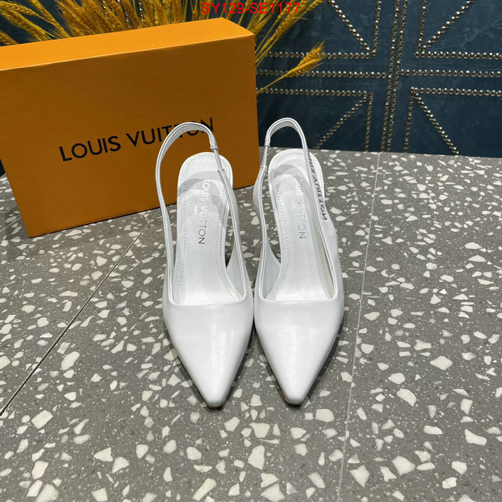Women Shoes-LV,what best replica sellers , ID: SE1177,$: 129USD